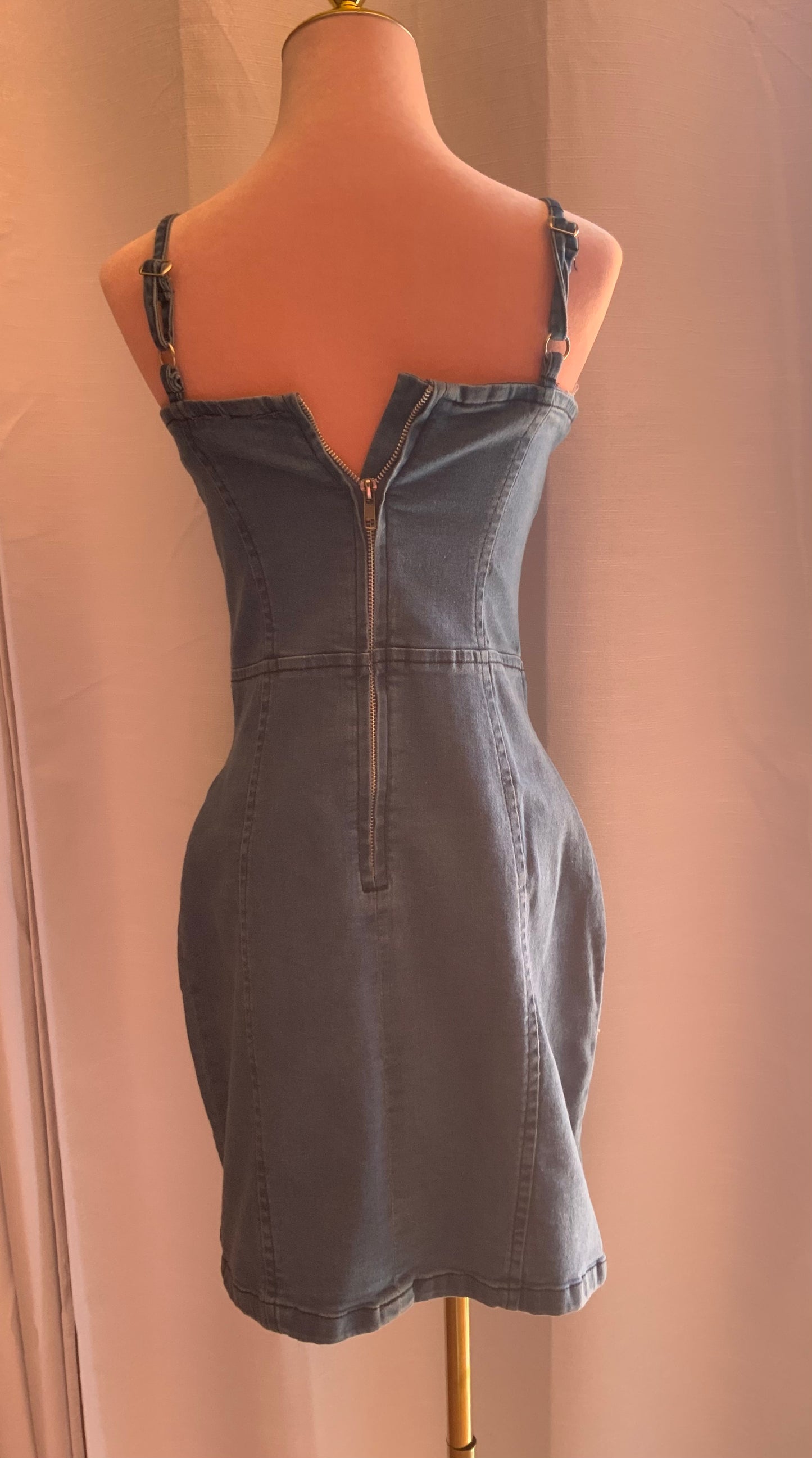 MEZZ BOUTIQUE DENIM DRESS